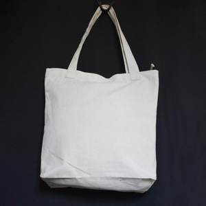 Sac fourre-tout en toile personnalisé, réutilisable, en coton, avec poignées en tissu durable, pour le shopping, vente en gros - Product Image 5