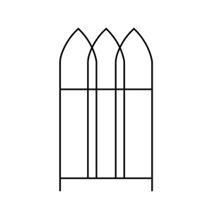 En tendencia: Estructura de soporte vertical decorativa y duradera para plantas trepadoras en exteriores - Product Image 3