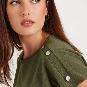 T-shirt de gymnastique sans couture avec évacuation de l'humidité pour hommes avec technologie de séchage rapide pour un style de vie actif et sportif - Product Image 5