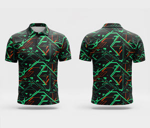 Polo Transpirable con Sublimación Completa – Ropa Deportiva de Secado Rápido para Hombres, Mujeres y Jóvenes, Polo Activo de Secado Rápido - Product Image 6