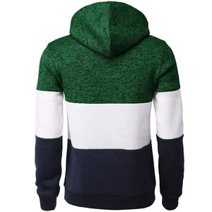 Sudadera con Capucha para Hombre, Corte Regular, 100% Algodón Tejido, Informal, Invierno, Verde, Blanco, Azul Marino, Manga Larga, Transpirable, con Bolsillo - Product Image 2