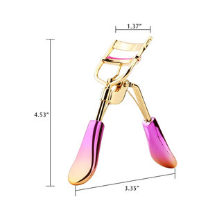 Vente en gros de recourbe-cils électriques chauffants portables et mignons avec logo personnalisé, en acier inoxydable, taille personnalisée - Product Image 2