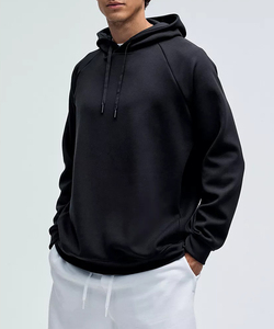 เสื้อฮู้ดดี้ผ้าฟลีซคอตตอนพรีเมียมแบบยูนิเซ็กซ์ ปรับแต่งได้ตามต้องการ เสื้อฮู้ดดี้เปล่าเรียบง่าย สตรีทแวร์ ทรงหลวมใส่สบาย น้ำหนักมาก - Product Image 1