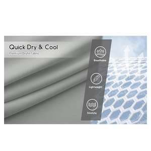 T-shirt à manches longues en coton pour homme, col rond uni, logo personnalisé, marque privée, fournisseur OEM ODM - Product Image 6