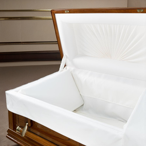 Franklin Cercueil en bois de style nord-américain de haute qualité CKT2001 DSP Fabrication directe en gros Cercueils en bois dur Urnes funéraires - Product Image 5