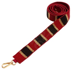 Sangle de sac à perles rayées, sangle d'épaule bohème, sangle de sac à main colorée faite à la main, sangle de remplacement CROSBODY par glowin fashion - Product Image 5