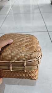 Caja de Almacenamiento de Alimentos de Bambú Tejida a Mano, Ecológica y Natural, Contenedor de Regalo, Cesta Sostenible, Proveedor y Fabricante - Product Image 6