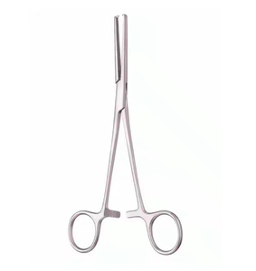 Pinzas hemostáticas curvas Kocher de acero inoxidable de alta calidad, 14 cm, pinzas de sujeción, instrumentos quirúrgicos, pinzas Kocher - Product Image 2