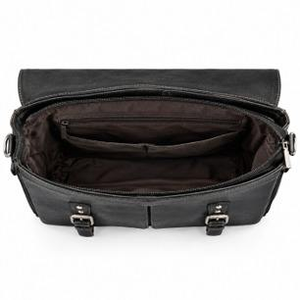 Sac Messager de Luxe Premium, Sac à Bandoulière Vintage, Sacoche pour Ordinateur Portable, Sac de Travail Unisexe, Sac de Voyage Durable 14 Pouces, Style Fait Main - Product Image 5