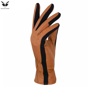 Guantes de Montar a Caballo Ligeros de Cuero Genuino de la Mejor Calidad, Talla L, Guantes de Protección para las Manos - Product Image 5