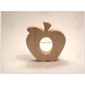 Anillos para Servilletas de Madera con Forma de Avión |   Modernos Portavasos Ecológicos Hechos a Mano Inspirados en la Aviación para Decoración de Comedor con Temática de Viajes - Product Image 2