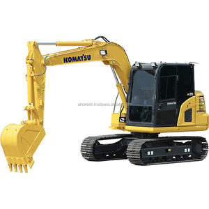 Komatsu PC70 prix bon marché ferme mini-pelle 3,5 tonnes d'origine Japon petite pelleteuse sur chenilles d'occasion - Product Image 1