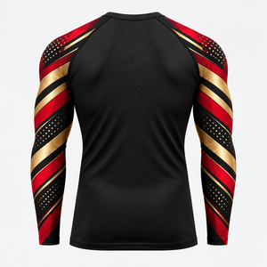 Camiseta de compresión para lucha, sublimada, para MMA, BJJ, No Gi, Jiu Jitsu, Grappling, Lucha Libre, venta al por mayor - Product Image 5
