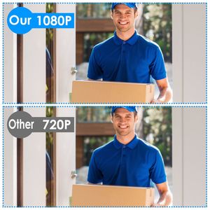 Campanello Video Wi-Fi Compatibile con Alexa e Google Assistant, Telecamera di Sicurezza con Audio Bidirezionale per Casa Intelligente - Product Image 5