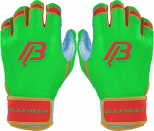 Nouveaux gants de frappeur de baseball en cuir, service OEM personnalisé, haute qualité, couleurs et tailles personnalisables, BulkBear International - Product Image 1