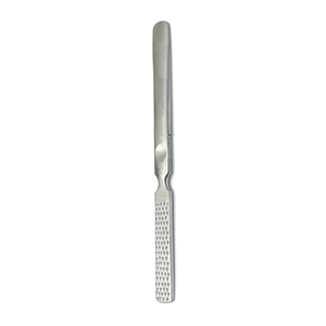 Râpes à pieds en acier inoxydable à long manche, réutilisables, robustes, pour éliminer les peaux mortes, certifiées CE, ensembles d'outils de pédicure - Product Image 1