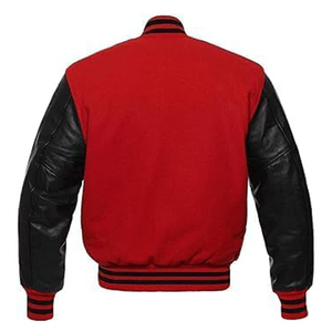 OEM High Quality Unisex Wool Chenille Baseball Varsity <b>Jackets</b> Double Breasted <b>Winter</b> Hooded Thick <b>Waterproof</b> Hot Selling - Product Image 2