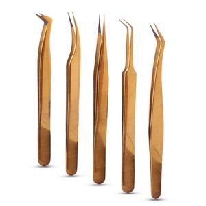 Pince à épiler professionnelle pour extensions de cils, écologique, à forte adhérence, sans interstices, marque privée, idéale pour isoler les cils naturels - Product Image 2