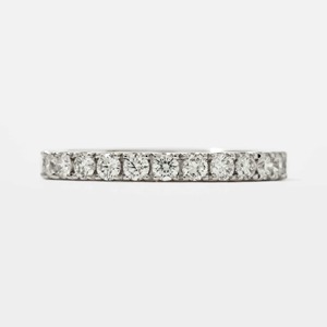 Anillo de Compromiso Premium de Oro Blanco de 14K con Diamantes Cultivados en Laboratorio de Corte Redondo de 0.70ct, Certificado IGI, 3.5 Gramos, Engaste de Garra - Product Image 1