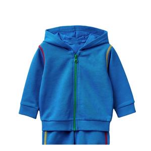 Logo sur mesure Boutique pour enfants Ensemble de vêtements de jogging 2pcs Survêtements pour tout-petits garçons - Product Image 4