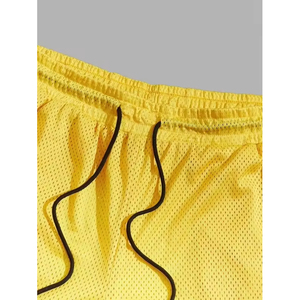 Short de bain décontracté respirant de haute qualité, personnalisé, imprimé par sublimation, extensible dans les quatre sens, avec taille élastique confortable, style urbain - Product Image 5