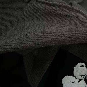 Sudadera con capucha oversize de algodón de moda con bordado DTG de arañas en relieve 1.1 - Product Image 3