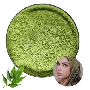 Polvo de Hoja de Neem 100% Puro y Natural (Secado al Sol, Sin Tallo) Polvo Herbal de Neem para el Cuidado de la Piel y el Crecimiento del Cabello al Mejor Precio - Product Image 3