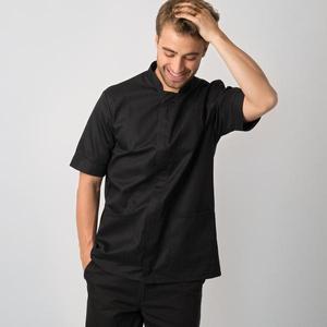 Tunique de coiffeur pour hommes, vêtements de travail pour hommes, uniformes de salon de beauté pour hommes avec logo et personnalisation des couleurs Wexturn - Product Image 1