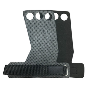 Lightweight Leather Palm Guards Non-Slip Heavy Duty Protection Hook Loop Closure for <b>Gymnastics</b> Pull Ups Weight Training Fitness - Product Image 6