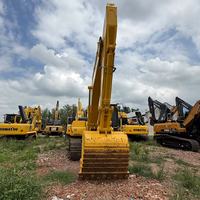 Excavatrice Komatsu PC350 d'occasion de haute qualité, excavatrices Komatsu PC300-7, PC300-8, PC350-8, PC360-7, PC450 en bon état, prix bas