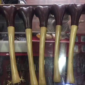 แตรทิเบตโบราณแบบคังลิง ทำจากกระดูกต้นขา สำหรับพิธีกรรมพุทธแบบตันตระ  เครื่องดนตรีเป่าเสียงสำหรับบูชาเทพเจ้า  แบบใหม่ - Product Image 1