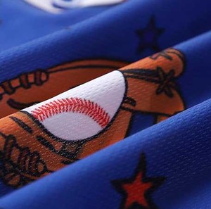 Maillot de baseball respirant sublimé sur mesure, entièrement boutonné, équipement d'équipe, veste de baseball aux couleurs vives pour hommes - Product Image 5