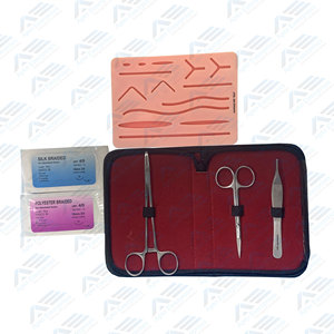 Kit de pratique de suture chirurgicale Formation Matériaux et instruments de suture Étudiants en médecine Kits de suture Instruments médicaux chirurgicaux - Product Image 3