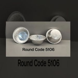 Best Quality Round Aluminium <b>Foil</b> <b>Container</b> 50 ML for Food Restaurant and Sustainable Packaging at Wholesale Price - Product Image 5