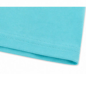 T-shirt en tricot à manches courtes et col rond pour filles, qualité supérieure, coton, fabrication OEM, vente en gros, logo personnalisé disponible - Product Image 5