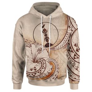 Sudadera con Capucha Personalizada con Estampado Polinesio de las Islas del Pacífico, Sudadera Hawaiana con Estampado Completo, Sudadera Tribal con Patrón Maorí Personalizada al por Mayor - Product Image 1