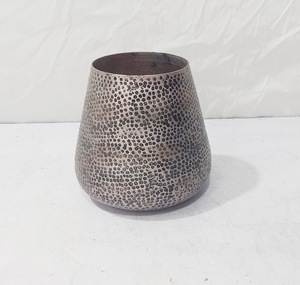 Maceta Redonda Pequeña de Metal para Plantas de Interior y Exterior, Estilo Vintage, Decorativa para Jardín y Hogar - Product Image 2