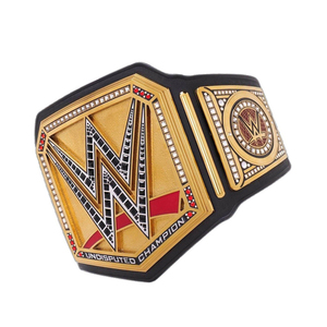 Ceinture de champion de lutte en gros, la plus vendue, avec sangle en cuir de qualité supérieure et design de couleur unique - Product Image 2