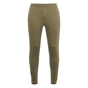 Pantalones Deportivos de Alta Calidad para Hombre, 2 Piezas, Color Verde Oliva Sólido, Cintura Elástica, Bolsillos Laterales, Largos, Ajustados - Product Image 4