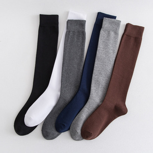 Calcetines de Compresión Largos Personalizados con Logotipo para Hombre, Calcetines de Algodón hasta la Rodilla, Calcetines de Tubo Largos y Cálidos de Algodón - Product Image 6