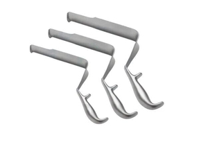 Juego de 3 Retractores Pélvicos de Acero Inoxidable para Procedimientos Quirúrgicos Ortopédicos Profundos - Product Image 3