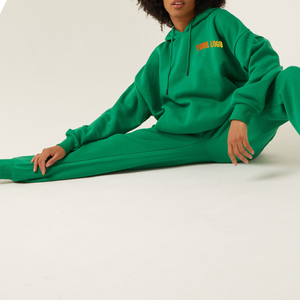 Conjunto de Invierno 2026 para Mujer, Estilo Vintage, Desgastado, Streetwear, Personalizado, Pantalones Deportivos Holgados de Felpa Francesa, Talla Grande - Product Image 1