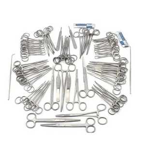 SURGINEXA Juego de Instrumentos Quirúrgicos para Histerectomía Abdominal, 100% Acero Inoxidable, 1 Paquete para Procedimientos Ginecológicos, Equinos y Otros - Product Image 1