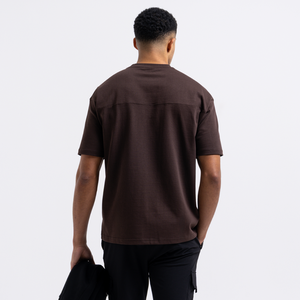 Camiseta de Manga Corta con Cuello Redondo y Corte Holgado para Hombre, 100% Algodón, 180 g/m², Color Personalizado, Impresión Serigráfica de Alta Calidad - Product Image 6