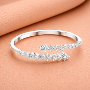 Pulsera de Diamantes Chapada en Oro Rosa de 14 Quilates, Corte Brillante, Diamantes Naturales, Estilo Moderno, Regalo de Joyería para Boda, VVS1-VVS2 - Product Image 3
