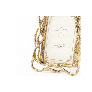 Luxury Organic Branch Design Metal Photo <b>Frame</b> <b>Antique</b> Gold Twig Picture <b>Frame</b> for Wedding & Luxury Home Decor - Product Image 2