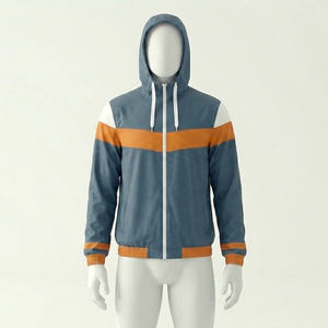 Conjunto Deportivo de 2 Piezas Personalizado, Chaqueta Cortavientos con Capucha Estampada o Lisa para Hombre y Mujer, Ligero, Holgado y Ecológico - Product Image 5