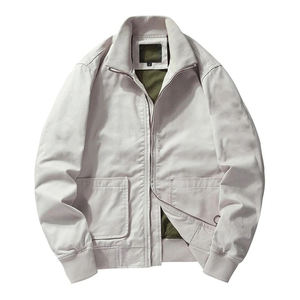 Blouson Bomber Minimaliste pour Homme – Veste d'extérieur Quotidienne pour Homme, Blousons d'Hiver pour Homme - Product Image 3