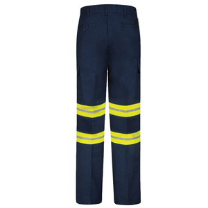 Pantalones de Trabajo Unisex de Alta Calidad, Reflectantes y Transpirables |   Pantalones de Seguridad para la Construcción con Cinta Reflectante Plateada de Alta Visibilidad 800C - Product Image 3
