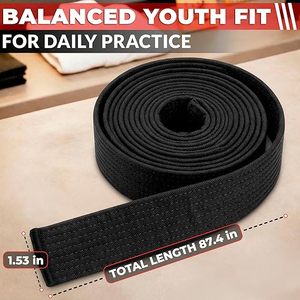 Venta al por Mayor de Uniformes de Artes Marciales, Cinturones de BJJ, Karate, Judo, Taekwondo, Cinturones Personalizados Multicolores, Cinturones de BJJ Personalizados - Product Image 3